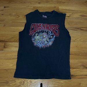 Hand Stitched Guns & Roses 1993 Tour Cut-off Tee